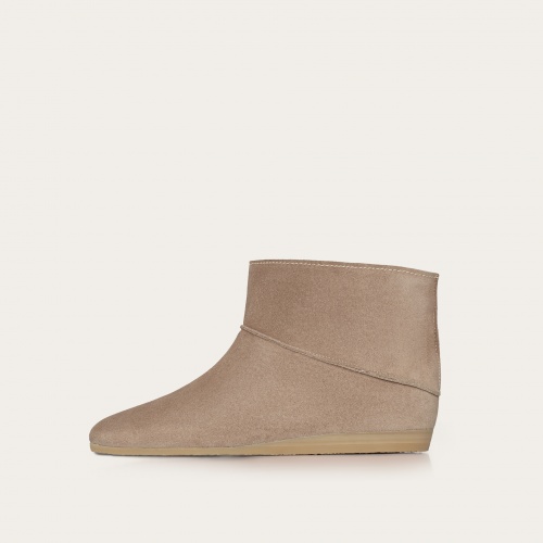 Vanya Boots, grey suede OUTLET